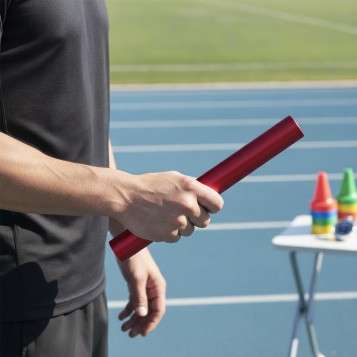 ▷ TESTIGO DE RELEVO DE ALUMINIO ANTIDESLIZANTE ROJO SOFTEE | Taine - Imagen 2
