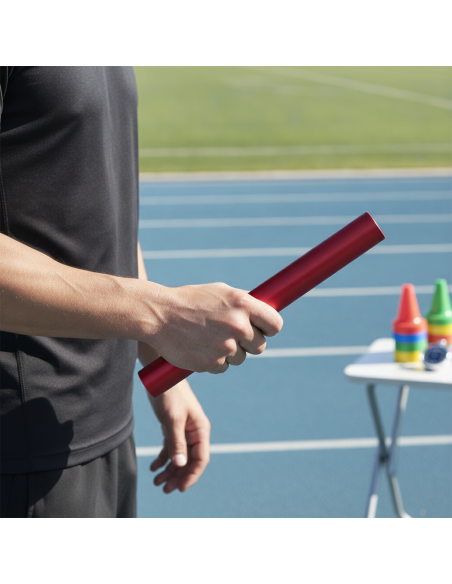 ▷ TESTIGO DE RELEVO DE ALUMINIO ANTIDESLIZANTE ROJO SOFTEE | Taine - Imagen 2