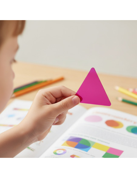 ▷ FORMAS HENBEA TRANSLÚCIDOS SHAPES 2D 12 UDS. MEDIDAS: 15X21CMS | Taine - Imagen 2