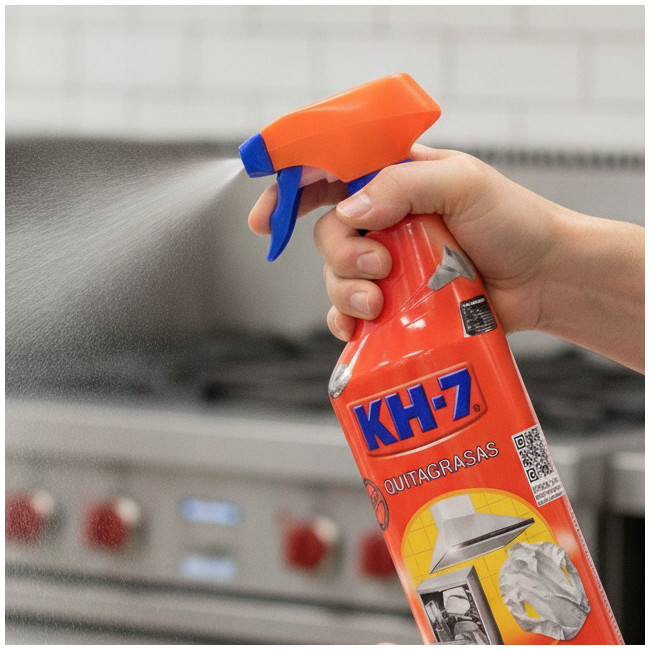 ▷ QUITAGRASA KH-7 PISTOLA PULVERIZADORA BOTELLA DE 750 ML | Taine - Imagen 2