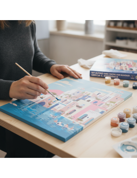 ▷ SET ALPINO PARA PINTAR POR NUMEROS GRECIA C. EXPERIENCE | Taine - Imagen 2