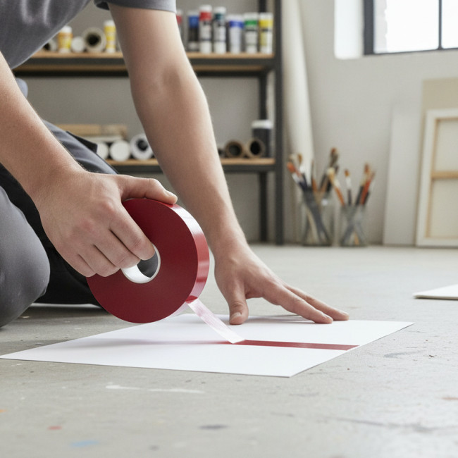 ▷ CINTA DURABLE AUTOADHESIVA DURALINE STRONG 30M X 50MM ROJA | Taine - Imagen 2