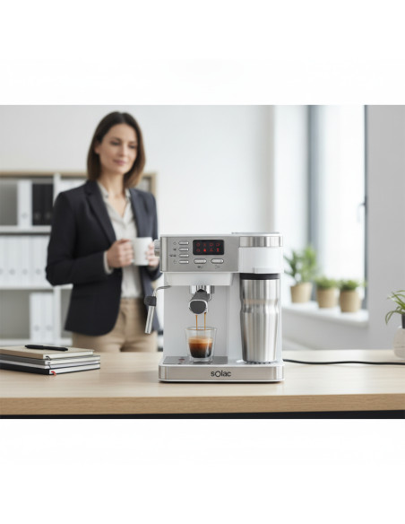 ▷ CAFETERA SOLAC ESPRESSO CE4497 POESSA | Taine - Imagen 2
