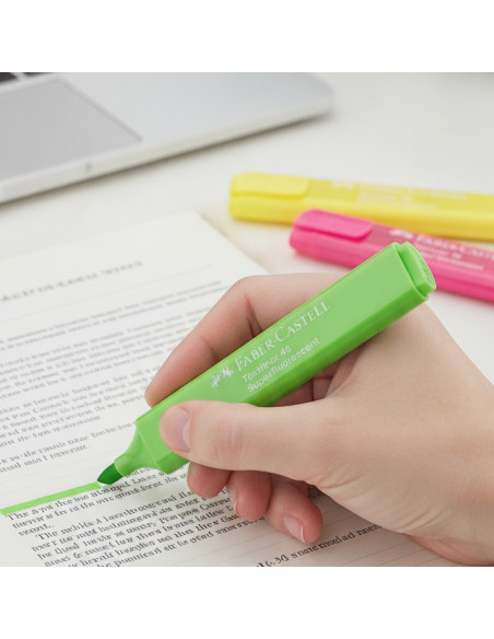 ▷ ROTULADORES FABER CASTELL 8 UDS TEXTLINER FLUOR 46 | Taine - Imagen 2