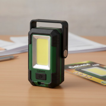 ▷ LINTERNA CEGASA RECARGABLE 10W 500LUM + POWER BANK POESSA | Taine - Imagen 2