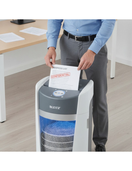 ▷ DESTRUCTORA LEITZ OPTIMAX OFFICE P5 | Taine - Imagen 2