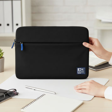 ▷ FUNDA ORDENADOR OXFORD B-CASE RPET NEGRO | Taine - Imagen 2