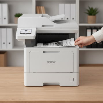 ▷ MULTIFUNCION BROTHER LASER MONOCROMO DCPL5510DW | Taine - Imagen 2