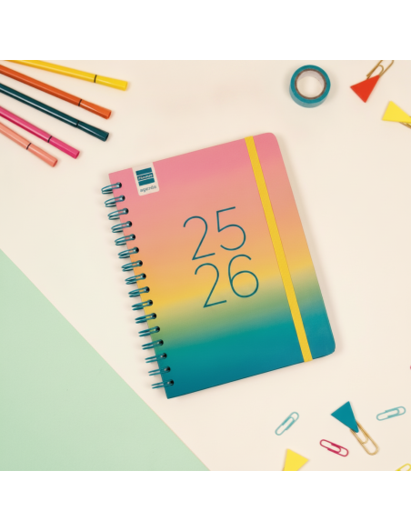 ▷ AGENDA 26-27 ESCOLAR COSMO 4º SVH MELISA | Taine - Imagen 1