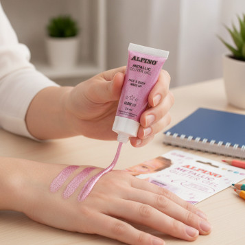▷ BLISTER GLITTER GEL METALICO ROSA | Taine - Imagen 2