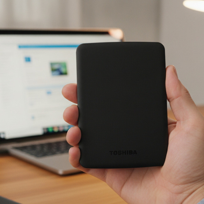 ▷ DISCO DURO EXTERNO 2,5" 4TB 3.0 CANVIO BASIC TOSHIBA | Taine - Imagen 2