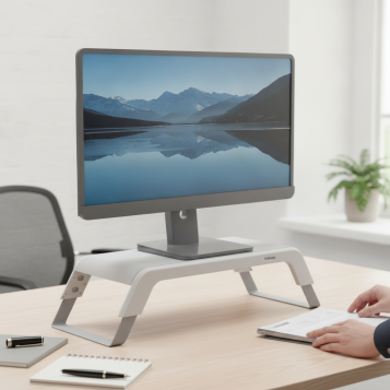 ▷ SOPORTE FELLOWES PARA MONITOR HANA LT BLANCO | Taine - Imagen 2
