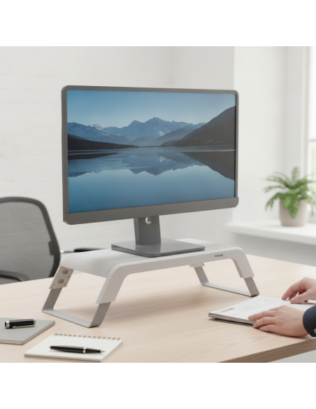 ▷ SOPORTE FELLOWES PARA MONITOR HANA LT BLANCO | Taine - Imagen 2