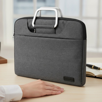 ▷ MALETÍN SUBLIM ILAPTOP SLEEVE 13,3-14" GRIS | Taine - Imagen 2