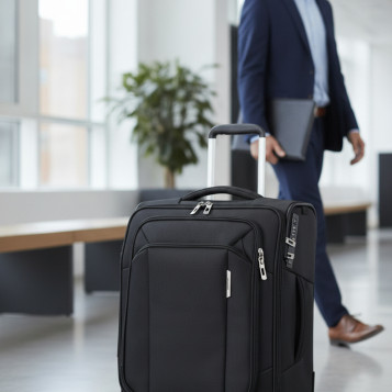 ▷ MALETA DE CABINA SOSTENIBLE Y AMPLIABLE RESPARK DE SAMSONITE, DE 55 CM | Taine - Imagen 2
