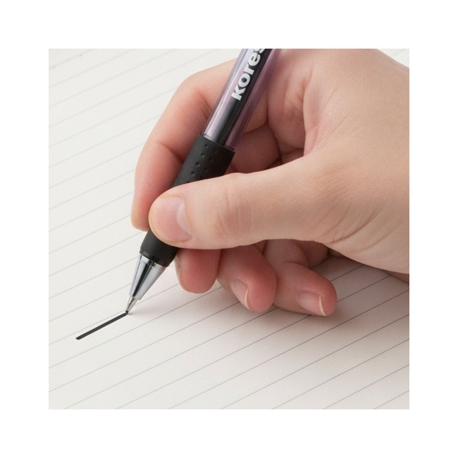 ▷ BOLÍGRAFO KORES TINTA GEL BG1 0,7 MM NEGRO GRAFOPLAS | Taine - Imagen 2
