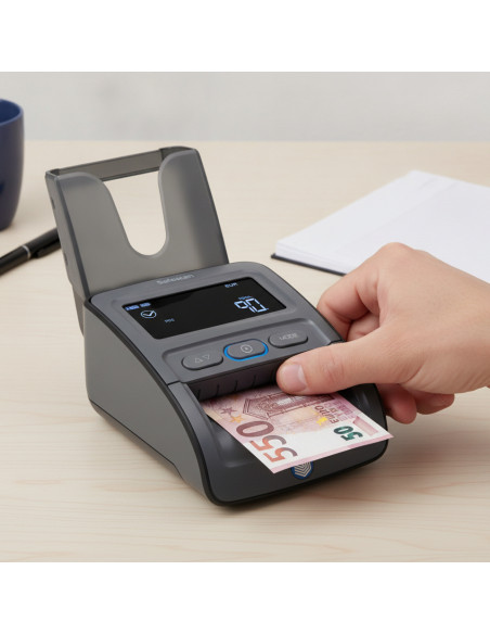 ▷ DETECTOR SAFESCAN 155-S DE BILLETES FALSOS COMPLETE | Taine - Imagen 2