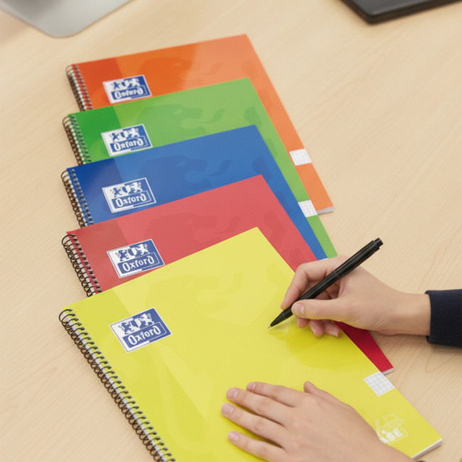 ▷ CUADERNO OXFORD FOLIO 80H. 90G 4MM TP EXTRA | Taine - Imagen 2
