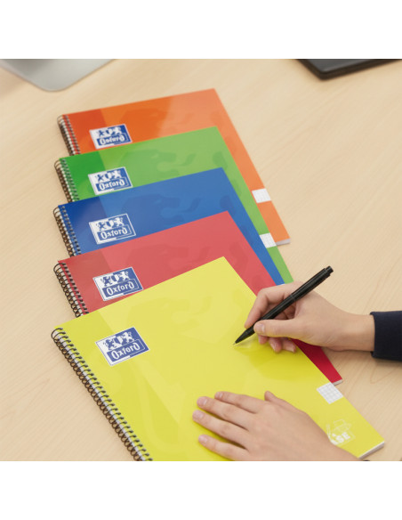 ▷ CUADERNO OXFORD FOLIO 80H. 90G 4MM TP EXTRA | Taine - Imagen 2