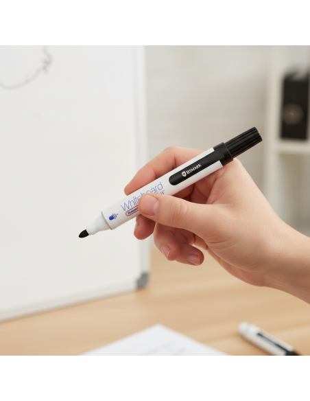 ▷ ROTULADOR POESSA NEGRO PIZARRA RETRACT TIP | Taine - Imagen 2