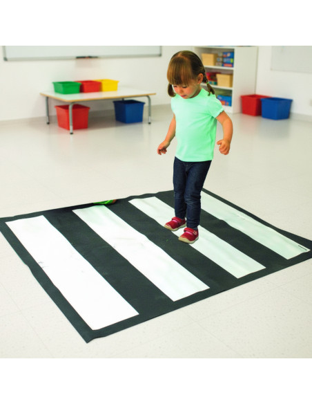 ▷ PASO HENBEA DE CEBRA PVC 140X100 CM | Taine - Imagen 2
