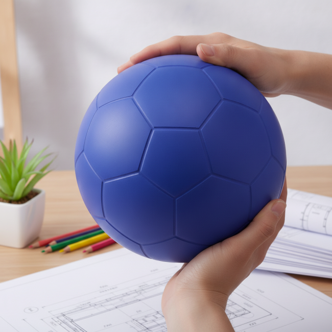 ▷ PELOTA FOAM ROJO TALLA 190 MM | Taine - Imagen 2