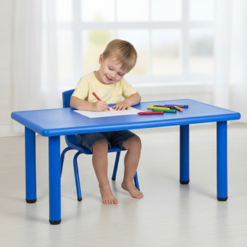 ▷ MESA IMPARA SERIE ELITE RECTANGULAR TALLA 2 ALT.52 CM NIÑO 3-4 AÑOS COLORES | Taine - Imagen 2