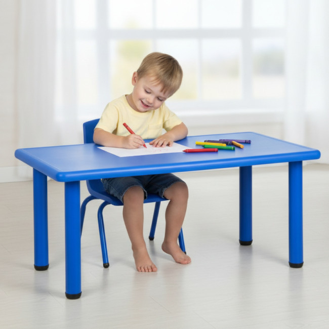 ▷ MESA IMPARA SERIE ELITE RECTANGULAR TALLA 2 ALT.52 CM NIÑO 3-4 AÑOS COLORES | Taine - Imagen 2