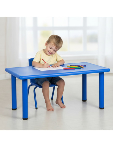 ▷ MESA IMPARA SERIE ELITE RECTANGULAR TALLA 2 ALT.52 CM NIÑO 3-4 AÑOS COLORES | Taine - Imagen 2