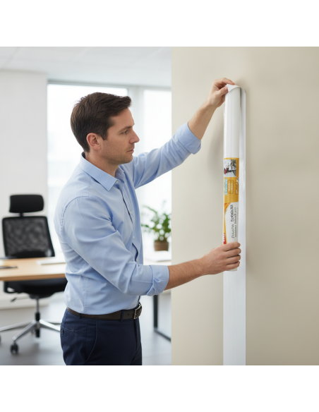 ▷ ROLLO APLI ADHESIVO PIZARRA BLANCA O,45X2M | Taine - Imagen 2