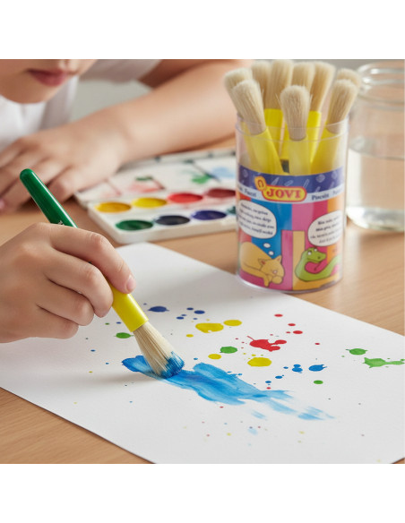 ▷ PINCELES JOVI ESCOLARES GRUESOS BOTE 9 | Taine - Imagen 2
