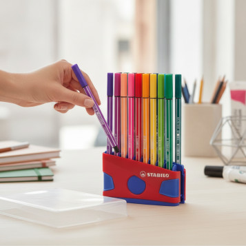 ▷ ROTULADORES STABILO 20 UDS PEN 68 COLOR PARADE | Taine - Imagen 2