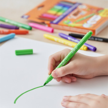 ▷ ROTULADORES BIC 12 UDS KIDS COLORES | Taine - Imagen 2
