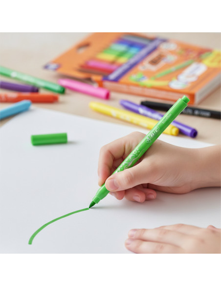 ▷ ROTULADORES BIC 12 UDS KIDS COLORES | Taine - Imagen 2
