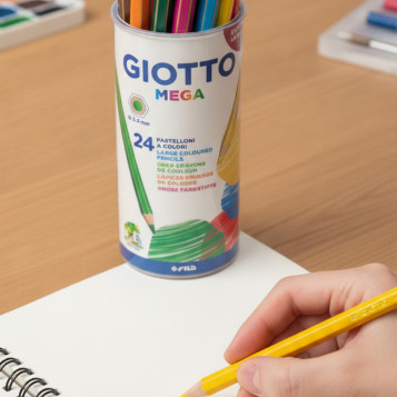 ▷ LAPICES GIOTTO 24 UDS COLOR GIOTTO MEGA | Taine - Imagen 2