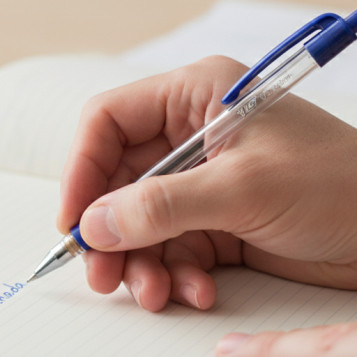▷ BOLIGRAFO BIC CRISTAL 1.6 LARGE AZUL | Taine - Imagen 2
