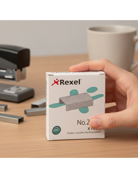 ▷ GRAPAS REXEL 23/17 CJ.1000U GALVANIZADA | Taine - Imagen 2
