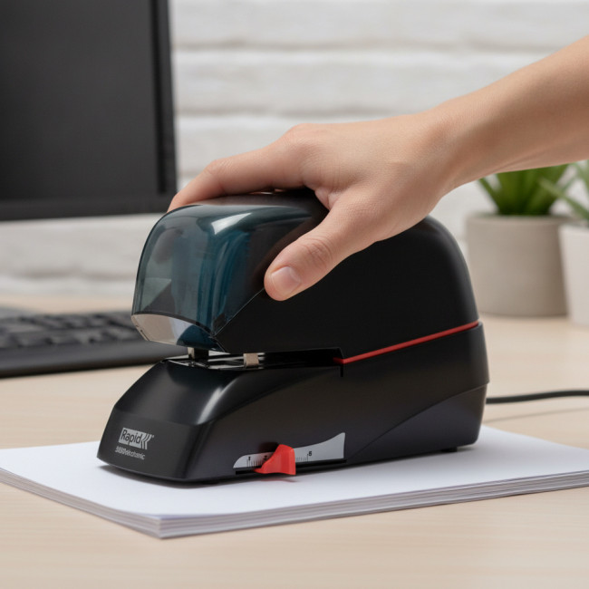 ▷ GRAPADORA RAPID ELECTRICA 5080E NEGRO 80H 50H | Taine - Imagen 2