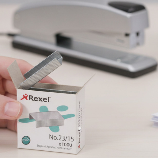 ▷ GRAPAS REXEL 23/13 CJ.1000U GALVANIZADA | Taine - Imagen 2