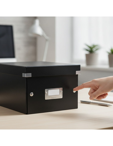 ▷ CAJA LEIZT MONTABLE SNAP y STORE PEQUEÑA NEGRA 3,5 KG | Taine - Imagen 2