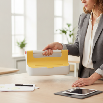 ▷ CAJA LEITZ CARRY BOX COSY AMARILLO | Taine - Imagen 2