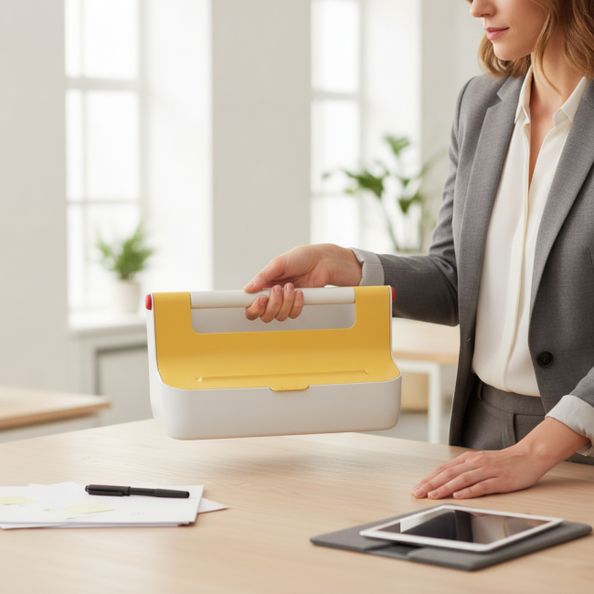 ▷ CAJA LEITZ CARRY BOX COSY AMARILLO | Taine - Imagen 2