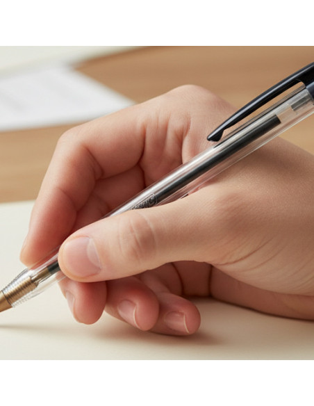 ▷ BOLIGRAFO BIC CRISTAL NEGRO | Taine - Imagen 2