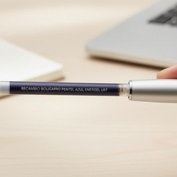 ▷ RECAMBIO BOLIGRAFO PENTEL AZUL ENERGEL LR7 | Taine - Imagen 2