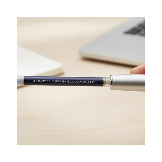 ▷ RECAMBIO BOLIGRAFO PENTEL AZUL ENERGEL LR7 | Taine - Imagen 2