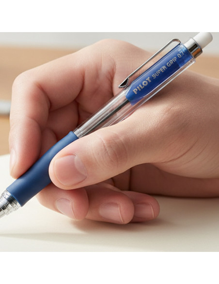 ▷ PORTAMINAS PILOT 0,7MM H-187 SUPERGRIP AZUL | Taine - Imagen 2
