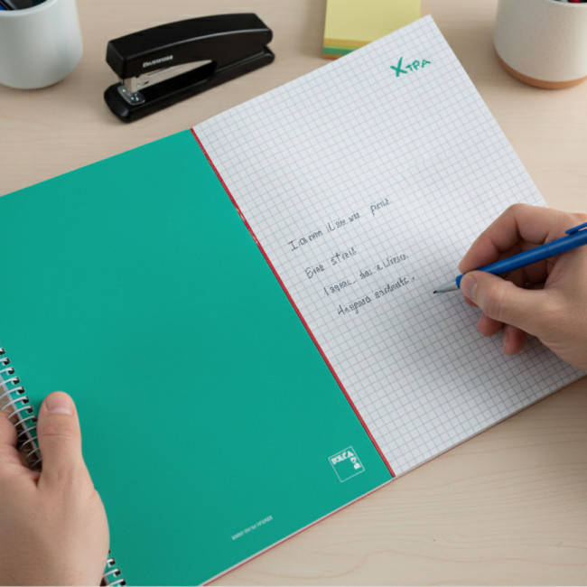 ▷ CUADERNO PACSA XTRA CUARTO 80H. 63G 4MM MRG T/C | Taine - Imagen 2