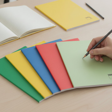 ▷ LIBRETA PACSA A4 48HJ. 70G 4MM MRG T/C GOFRADA | Taine - Imagen 2