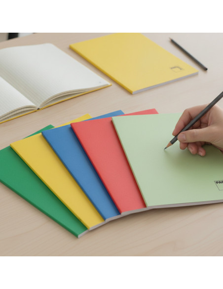 ▷ LIBRETA PACSA A4 48HJ. 70G 4MM MRG T/C GOFRADA | Taine - Imagen 2