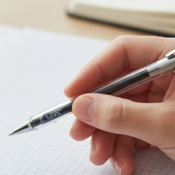 ▷ BOLIGRAFO BIC PLATA CRISTAL | Taine - Imagen 2